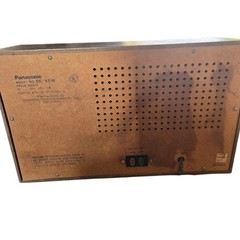 Vintage Retro PANASONIC MODEL RE-6516 AM-FM TABLE TOP RADIO WALNUT CASE 1960s