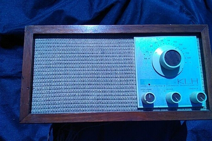 KLH Model 21 FM Radio Vintage Cambridge Sound Works Henry Kloss Bose Speaker AM