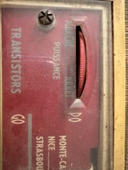 Vintage Philips French Transistor Radio