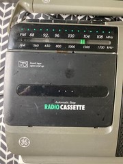 Vintage GE radio cassette 3-5264A
