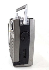 Vintage JVC Radio protable TV Model 3050 w/ Power Adapter Screen Comes On Static