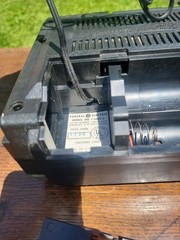 General Electric Super Radio GE 7-2880B Long Range Black/Silver Working/0526ys5