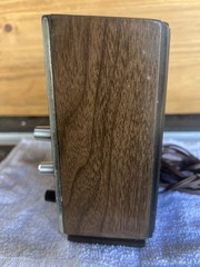 Vintage GE Radio T2259D Am/Fm Plastic Wood Grain Look – Sounds Great -Light Wear