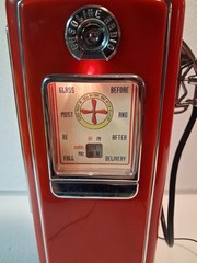 Vintage Light Up Marathon Gasoline Pump Radio AM/FM – Working