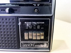 Janon Solid State Multi-Band Radio, Model 2843, AM/FM/TV/AIR/WB Bands, Vintage