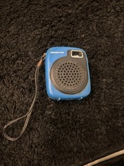 Soundesign Vintage Radio Model 1164 Blue Made In Hong Kong