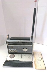 #1 Vintage Zenith Trans-Oceanic Royal 1000 Multi-Band Radio Battery Pack Incl