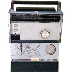 Vtg. Zenith Trans-Oceanic FM-AM Multiband Royal 3000-1 Radio Transoceanic READ!