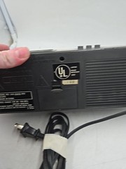 Vintage Sears Roebuck AM/FM Cassette Clock Radio Tape 225.23415
