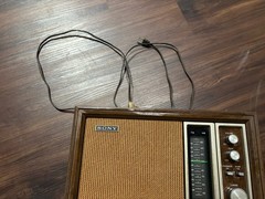 Sony TFM-9450W 11 Transistors 2 Band AM/FM Radio Vintage MCM Excellent Condition