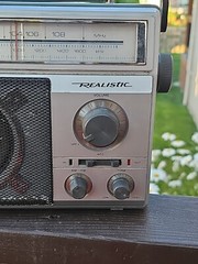 Vtg Radio Shack Realistic 12-625 Portable AM/FM Radio Working Condition A07