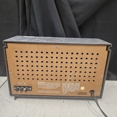 Sony Radio Model ICF-9540W AM/FM 2 Band 6 Transistor Woodgrain Works