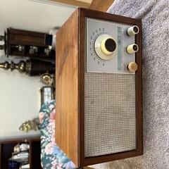 1965 FM Radio VINTAGE KLH model 21 Twenty-one MID-CENTURY wood case WORKS WELL