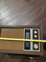 Sony TFM-9450W 11 Transistors 2 Band AM/FM Radio Vintage MCM Excellent Condition