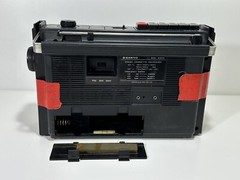 Vintage Sanyo M2555N 3-Band Radio & Cassette Player/Recorder ~ Tape Not Working