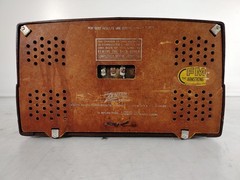 Vintage Zenith 7H820Z 1948 Bakelite FM Long Distance Tube Radio – For Parts