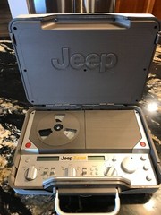 Untested Vintage Jeep Electronics Z-Case Portable Stereo ZC-PSB-9