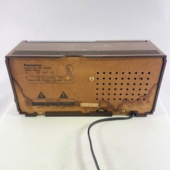 Panasonic RE-6266 FM-AM 2-Band Receiver Vintage Faux Wood Radio Repair Project