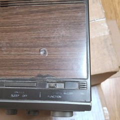 Vintage Sears SR 3000 Cassette AM/FM Alarm Clock Radio Parts Repair