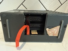 Rare FM AM Portable Radio JCPenney Japan 5W Tested Two Band Receiver