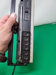 vintage panasonic fm am (radio Works) (cassette Does Not Work) rx-1230