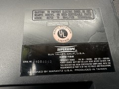 Superscope CRS-152 AM/FM Stereo Cassette Recorder Marantz Vintage Boombox Works