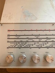 WEGA 3105 Stereo Receiver w/ FM, MW, LW, SW 1970 Made in West Germany RARE