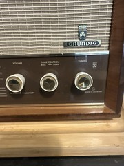 Orig. 1965 Grundig 4070U Tube Radio AM FM SW Germany Stereo Decoder AS-IS Beauty