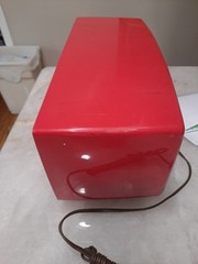 VINTAGE RETRO PINK/ MAUVE ADMIRAL MODEL 275 TABLE RADIO CHASIS 5D4