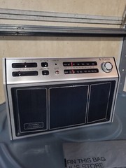Zenith portable AM FM radio model RH 78Y, AC or battery, made in Taiwan