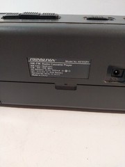 Sound Design-RCP AM/FM Radio Cassette Player Model #4610 GRY Works! READ!