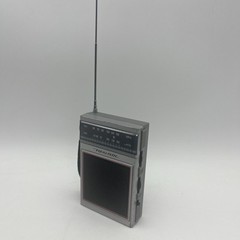 VINTAGE RADIO SHACK REALISTIC AM/ FM PORTABLE RADIO W/ STRAP TANDY CORP. WORKS