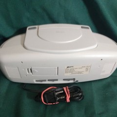 Vintage Zenith Alarm Clock/Radio twin alarms AM FM model Z207G tested working