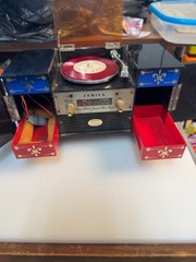 Vintage Janiga SRB-12 Mini Stereo Jewel Box Radio Record Player Japan Parts Repa