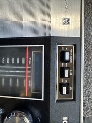 Panasonic RF-1200 Vintage Multi-Band Radio, AM/FM/MB/VHF/WEATHER, 5 Band, 1970&rsquo;s
