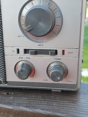 Vtg Radio Shack Realistic 12-625 Portable AM/FM Radio Working Condition A07