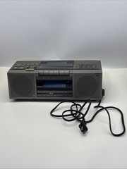 RCA Premier RP-3855 AM/FM Stereo Clock Radio Cassette Recorder *TESTED* (258)
