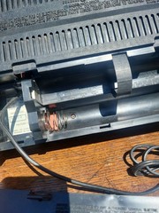 General Electric Super Radio GE 7-2880B Long Range Black/Silver Working/0526ys5