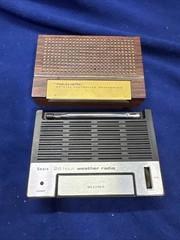 Vintage Sears 24 Hour Weather Radio Alert Model #305 390001 50 – Tested Works-