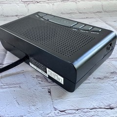 Electro Brand 4610 Black Digital Alarm Clock Radio AM/FM Snooze Tested