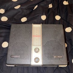 Vintage Panasonic Dual Speaker Radio