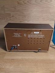 Vintage Realistic MTA-12 693 Tabletop AM/FM Radio Wood Veneer