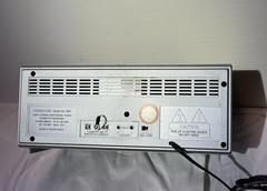 SounDesign AM/FM Clock Radio Cassette Recorder Model 3883 W/ Speakers Working