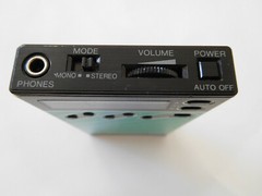 Vintage RARE TOSHIBA RP-2056 AM/FM Stereo Radio with Clip (Made in Japan) -Works