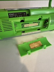 1990 Street Beat Radio F/ Radio Shack W Original Box & Manual RARE Green Working
