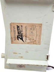 Rare Vintage WORKING Zenith S-40273 Long Distance AM Radio MCM | Futuristic Look