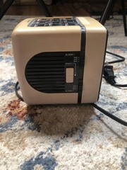 Vintage Magnavox Clock Radio D3110/37Z Beige AM FM Dual Alarm Hong Kong Tested