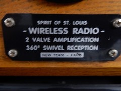 Spirit Of St Louis SOSL Wireless Valve AM/FM Cassette Radio WORKING ORDER!