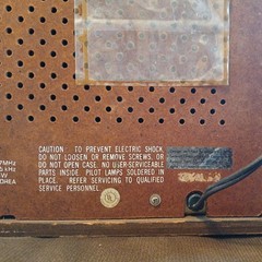 Vintage Wood Sony TFM-9450W AM/FM Radio
