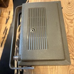 Zenith- Portable AM/FM Radio- In Case- Silver/Black- Vintage- Tested